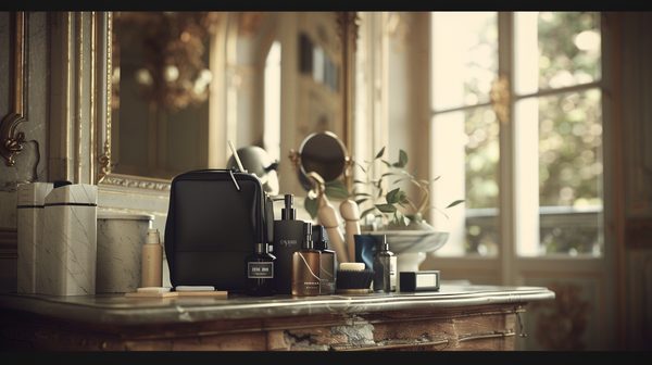 La toilette à portée de main: organisez vos voyages avec style